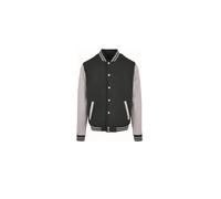 Build Your Brand Basic College Jacket Noir L Homme