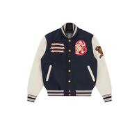 Bomber Billionaire Boys Club Fanfare Script Wool Varsity Bleu M