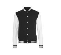 Build Your Brand Sweat College Jacket Noir S Homme