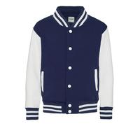 Bomber enfant Just Hoods Baseball Bleu 5/6 ans