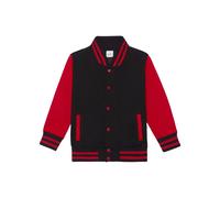 Bomber enfant Just Hoods Baseball Noir 12/13 ans
