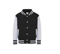 Bomber enfant Just Hoods Baseball Noir 9/11 ans