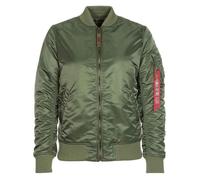Bomber Femme - ALPHA INDUSTRIES - MA-1 VF 59 - Vert - 100% polyamide L