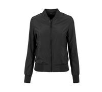 Build Your Brand Veste bomber en nylon – Noir – Femme – Taille M