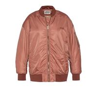 bomber femme long zippé sur les cotes schott,AIRLONGWRS