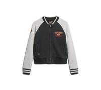 Bomber femme Superdry College Script Graphic Noir L