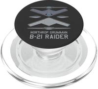 Bomber furtif B-21 Raider - Fabrication aéronautique avancée PopSockets PopGrip pour MagSafe