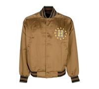 Bomber Jacket Veste de baseball Galactic Stack pour hommes Camel CAMEL S