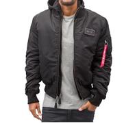 Bomber MA-1 D-Tec - ALPHA INDUSTRIES - Homme - Noir - Tendance - Décontracté L