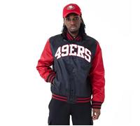 Bomber NFL San Francisco 49ers New Era satin Noir -New era- Taille :L XL