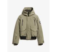 Bomber rembourré femme Superdry City Vert M