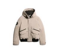 Superdry City Padded Bomber Jacket Beige XL Homme