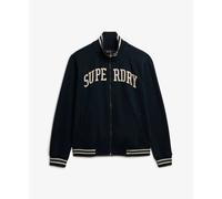 Superdry & Co Veste de survêtement 'Vintage Athletic' sable / marine, Taille L