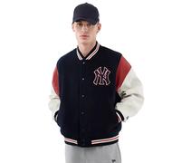 New Era MLB VARSITY JCKT NEW YORK YANKEES men College Jackets beige taille: S