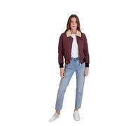 Bombers Original Barcelone Blouson, Rouge (Burgundy 5), XS Femme