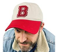Bombers Original Casquette Homme Femme Baseball en Coton (B-Cap Rouge)