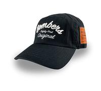 Bombers Original Casquette Homme Femme Baseball en Coton (Weslake Noir)