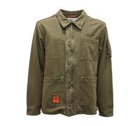 Bombers Original - Veste de Terrain Vintage Davis Kaki - Homme - Vestes - Vert - Taille: M
