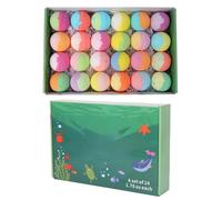Bombes De Bain Avec | Parfum 24pcs 5cm Multicolore | Coffret Cadeau Boules Bain Animaux Marins Surprise | B? Hydratant Ludique Détente Maison