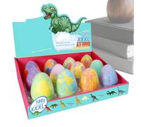 Bombes De Bain Effervescentes,12 Pièces Colorées Mignonnes Parfumées - Ensemble De Billes De Bain Dinosaures Pour - Pour Baignoire Domestique Spa Hôtel Vacances Fête