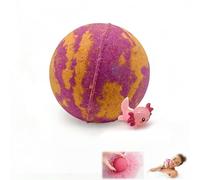 Bombes De Bain Explosives Avec Surprise à L'intérieur, Coffret De Boules De Bain En Sel De Mer, Cadeau De Pâques Original, Boules De Bain Spa Aux Sels Marins Naturels Changeant De Couleur (A)