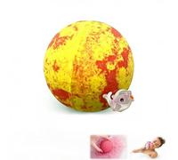 Bombes De Bain Explosives Avec Surprise à L'intérieur, Coffret De Boules De Bain En Sel De Mer, Cadeau De Pâques Original, Boules De Bain Spa Aux Sels Marins Naturels Changeant De Couleur (D)