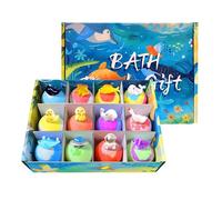 Bombes de Bain pour , 12 pièces Douces sécurisées Mignonnes, Bombe de Bain Douce avec Jouet à l'Intérieur, Garçons Filles Maison Salle De Baignade Jeu Anniversaire