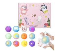 Bombes de bain pour - Rafraîchissement doux - Couleurs arc-en- - Perles de bain de 20 x 4 x 14 cm - Petits cadeaux pour les bas de Noël - Pour adolescents, , amis, , filles