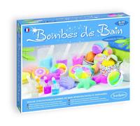 Bombes de Bain - SENTOSPHERE - Fabrique tes propres bombes ou galet effervescents - Différentes formes - Dès 8 ans