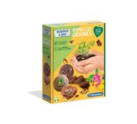 Clementoni - 52493 - Science et Jeu - Play for Future - Bombes de Graines - Jeu de Botanique pour Enfants à partir de 6 Ans et Plus - Tout Le nécessaire pour Apprendre et développer sa Main Verte