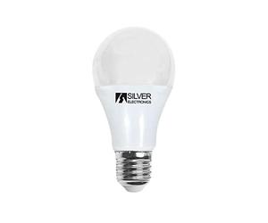BOMBILLA LED ECO DECORATIVA SILVER ELECTRONICS ESTANDAR 10W85W - E27-2700K - 820 LM - 180 - LUZ EXTRA CALIDA
