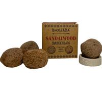 Bombitas d'encens santal banjara défumation activée sérénité, sagesse et équilibre - 5 ampoules avec support HOSTENATURA