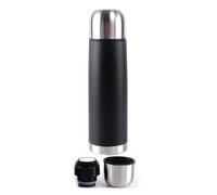 Bombiya Bouteille thermos mate auto-amorçante avec toutes ses parties en acier inoxydable - Kit tout-en-un pour ajouter votre yerba - 2 en 1 en changeant son couvercle est un thermos classique