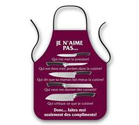 Bombo Tablier de cuisine JE N'AIME PAS…