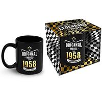 Bombo Tasse d'anniversaire avec année de naissance 1958