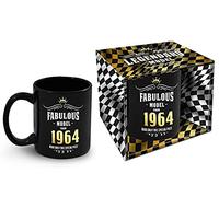 Bombo Tasse d'anniversaire avec année de naissance 1964