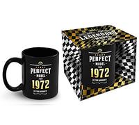 Bombo Tasse d'anniversaire avec année de naissance 1972
