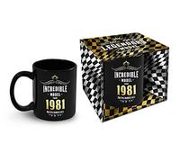 Bombo Tasse d'anniversaire avec année de naissance 1981