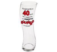 Bombo Verre ondulant - Parfait pour les 40 ans!