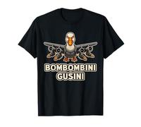 Bombombini Gusini - Drôle de Cerveau d'oie pourriture pour Enfants Canard Meme T-Shirt