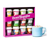 BomBombs, mélange de chocolat chaud avec emballage de mini-tasses, saveurs de dessert incluant Rocky Road, biscuits au beurre, tarte à la citrouille et plus, ensemble de 12