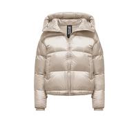 BomBoogie - Short Down Jacket - Femme - Vestes - Beige - Taille: 40 FR