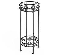 Bomclap Support de plantes en métal - 70 x 30 cm - Pour l'intérieur et l'extérieur - Noir