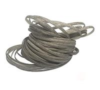 BomDog Matériel de Réparation de Rotin Tissé En Plastique, Matériaux de Kit de Réparation de Chaise de Bureau En Osier Gris En Rotin En Plastique/Grey