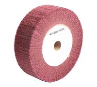 BomDog Meule, 1 Pièce de Tampon À Récurer Non Tissé, Meule À Rabat, Vadrouille, Roue de Polissage, Disque En Fibre de Nylon, Alésage de 20 Mm, Épaisseur de 2 Pouces/Grit 320/200Mm
