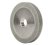 BomDog Roue de Polissage, Outil de Meuleuse de Meule Diamantée Plate 78X12,7X10Mm, Outils Abrasifs D'Affûteuse de Fraise En Métal D'Alésage de 3"X 1/2"