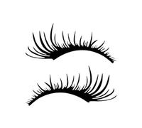 Bomefoi Cils automobiles pour les phares, autocollant de sourcils de phare automatique,Decal de coiffure de la lampe de voiture | Bande de sourcils automobile créative pour camion, SUV