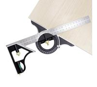 Bomefoi Équerre À Angle Droit - Haute Précision - Règle de Mesure des Angles Multiples,Outil Multifonctionnel pour les Projets d'Ingénierie, de Charpenterie et de Menuiserie