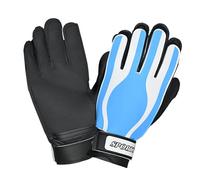 Bomefoi Gants de gardien de but de football - 1 paire de gants de gardien de but de football pour jeunes - Accessoires d'entraînement réglables pour joueurs de football pour classes scolaires
