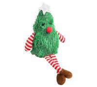 Bomefoi Peluche de Noël,Ornament Peluche Arbre de Noël Forme Longues Jambes - Décoration Douce Lumineuse Fête pour Bureau Maison Table Centre